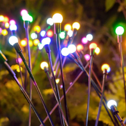 Outdoor Garden Firefly Solar Lights - Colour