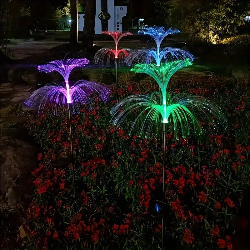 Jelly Fish Solar Garden Lights (Warm White) (2 Layers)