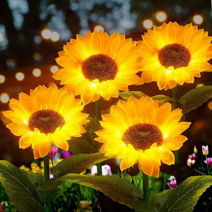 Solar Sunflower Garden Light ( 2 for $15! )