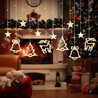 Christmas Party Deco Holiday Curtain Lights 138 LED