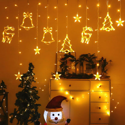 Christmas Party Deco Holiday Curtain Lights 138 LED