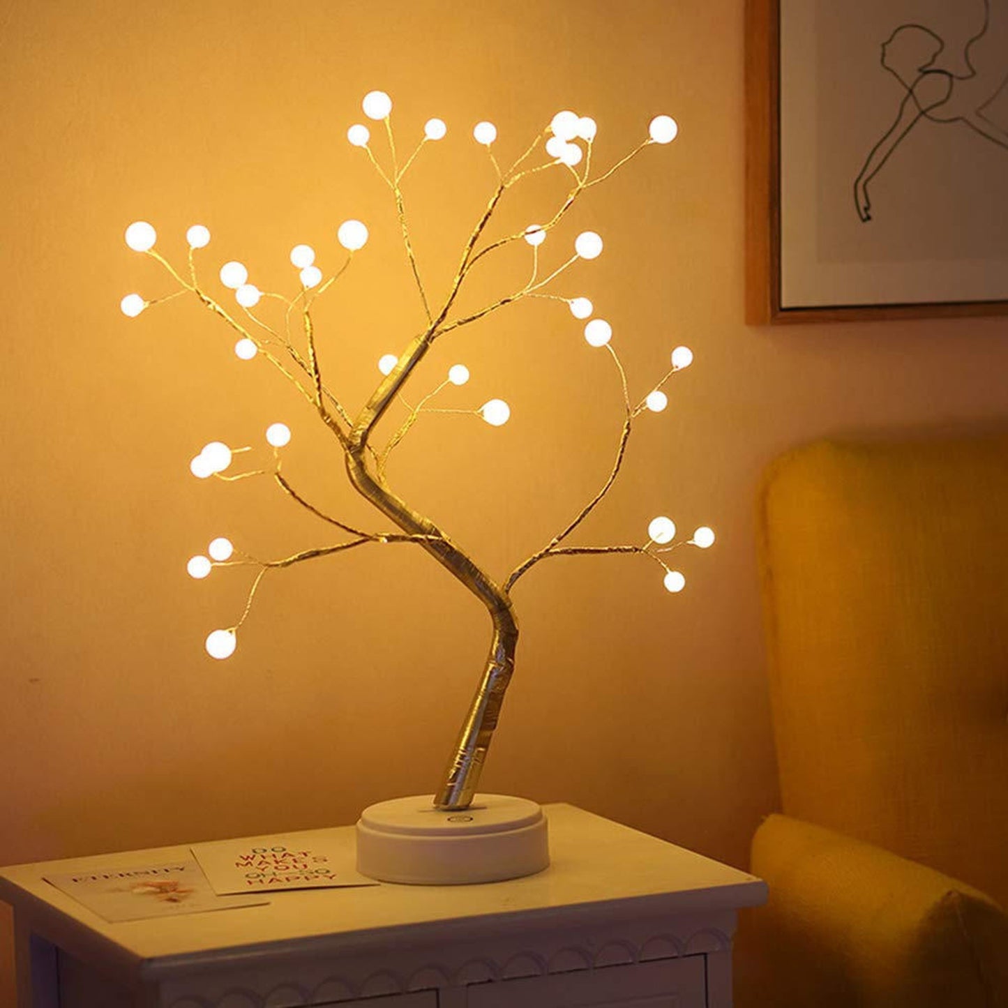 Sunshine Pearl Tree Lamp (36 LED BULBS)